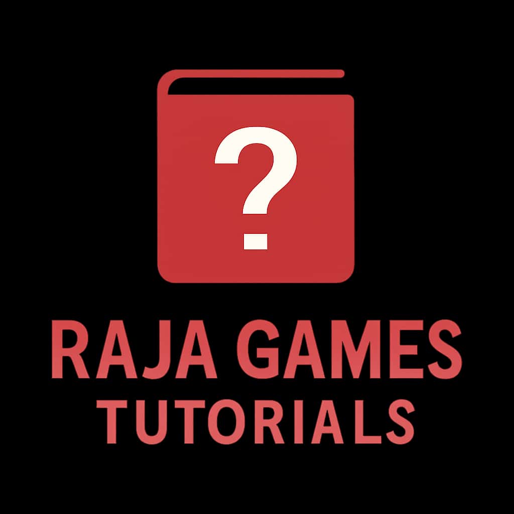 An icon symbolizing Raja Games Tutorials for educational purposes.
