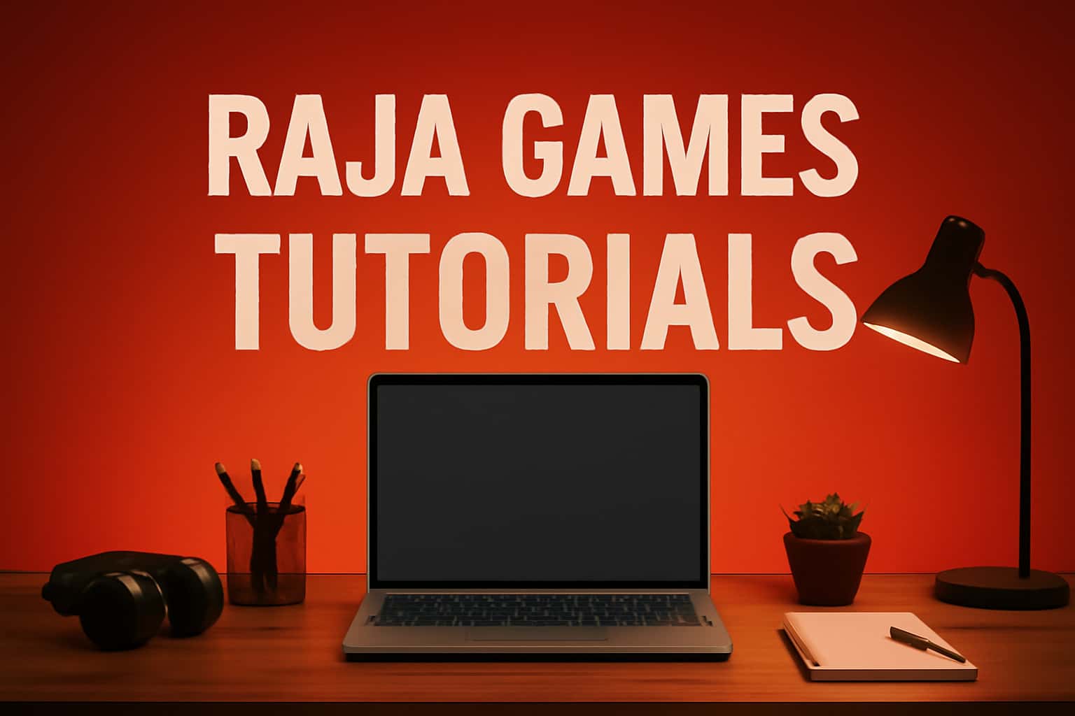 A futuristic depiction of Raja Games Tutorials emphasizing user engagement and learning.